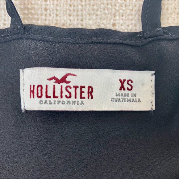 Black Basic Chiffon Blouse - Picture 4 of 4